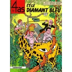 livre les 4 as - le diamand bleu