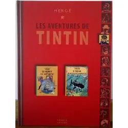 livre les aventures de tintin: le secret de la licorne et le trésor de rackham le rouge