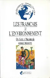 livre les francais et l'environnement