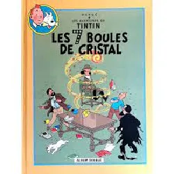 livre les sept boules de cristal - le temple du soleil