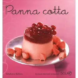 livre panna cotta - nouvelles variations gourmandes