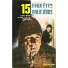 livre quinze enquêtes policières