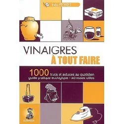 livre vinaigres à tout faire