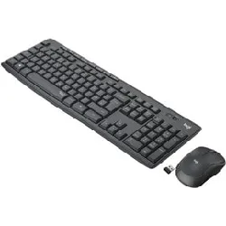 logitech mk295 ensemble souris clavier sans fil – silenttouch, pavé numérique, boutons raccourci, suivi optique, récepteur usb nan