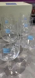 lot de 6 verres cristal de sevre