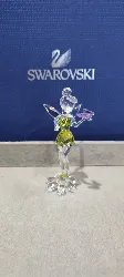 swarovski figurine fée clochette avec papillon en cristal