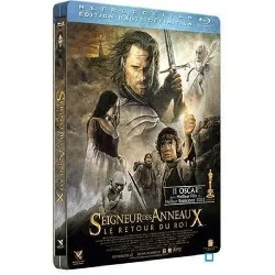 blu-ray le seigneur des anneaux : le retour du roi - édition steelbook - blu - ray