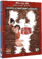 blu-ray les mondes de ralph - blu - ray 3d + blu - ray 2d