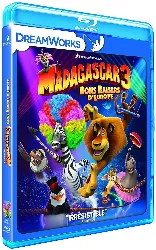 blu-ray madagascar 3 : bons baisers d'europe - blu - ray