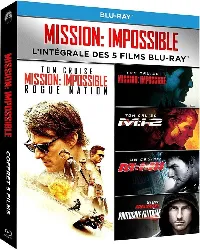 blu-ray mission : impossible - l'intégrale des 5 films - pack - blu - ray