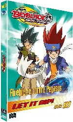 dvd beyblade metal fusion - vol. 10 : fireblaze contre pegasus