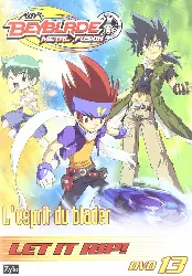 dvd beyblade metal fusion - vol. 13 : l'esprit du blader