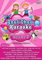 dvd bout'chou karaoké : volume 3 (comptines enfants)