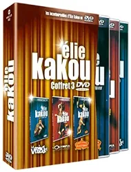 dvd elie kakou - coffret 3 dvd