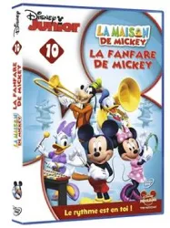 dvd la maison de mickey - 10 - la fanfare de mickey