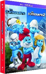 dvd les schtroumpfs + les schtroumpfs 2