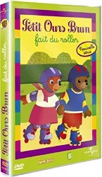 dvd petit ours brun : petit ours brun fait du roller