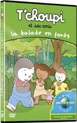 dvd t'choupi et ses amis (interactif) - la ballade en forêt