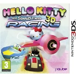 jeu 3ds hello kitty sanrio friends 3d racing