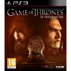 jeu ps3 game of thrones le trone de fer