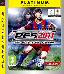jeu ps3 pro evolution soccer 2011 platinum (pes 2011)