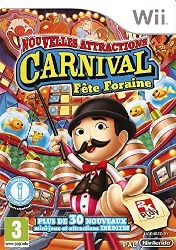 jeu wii nouvelles attractions : carnival fête foraine