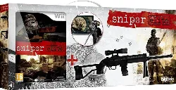 jeu wii pack sniper elite + sniper gun black wii