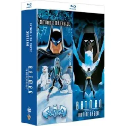 blu-ray batman films animés - collection de 2 films : batman contre le fantôme masqué + batman & mr. freeze: subzero - pack - blu 