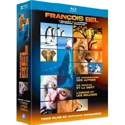 blu-ray françois bel - 3 films : la griffe et la dent + le territoire des autres + l'arche et les déluges - édition collector - bl