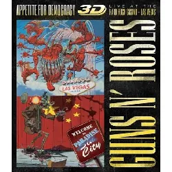 blu-ray guns n'roses - appetite for democracy 3d - 2d blu - ray