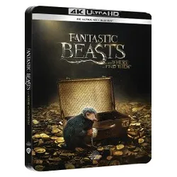 blu-ray les animaux fantastiques - édition limitée steelbook 4k ultra hd + blu - ray