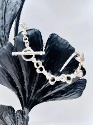 bracelet argent maille fantaisie argent 925 millième (22 ct) 40,89g