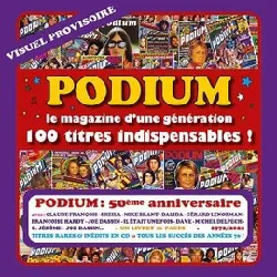 cd 50 ans de podium - album