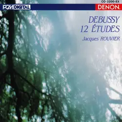 cd debussy, jacques rouvier - 12 études (1988)