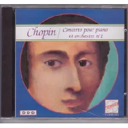 cd frédéric chopin - concerto pour piano et orchestre n°1 (1990)