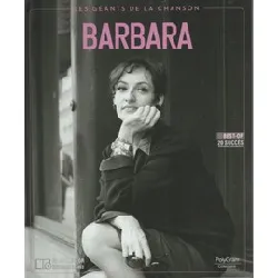 cd les géants de la chanson - barbara