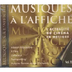 cd musiques a l'affiche vol. 2 : l'actualite du cinema en musique