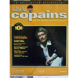 cd salut les copains janvier juin 1974 livre+la collection officielle