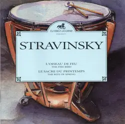 cd stravinsky - l'oiseau de feu - le sacre du printemps (1994)