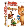 dvd alvin et les chipmunks + garfield - le film - pack
