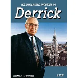 dvd les meilleures enquêtes de derrick - volume 2