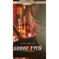 dvd snake eyes : g.i. joe origins - exclusivité fnac boîtier steelbook - 4k ultra hd + blu - ray