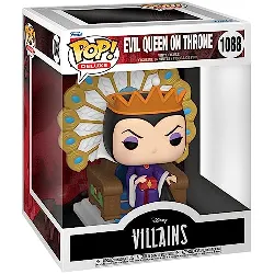 figurine funko! pop - blanche neige - disney - la méchante reine sur trône (50270) - villains - evil queen on throne - 1088