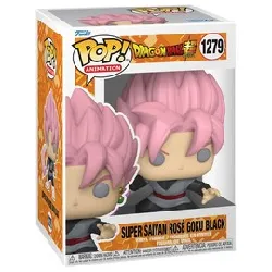 figurine funko pop - dragon ball n°1279 - super saiyan rosé black goku (58015)