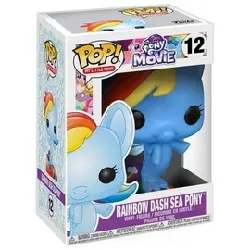 figurine funko! pop - my little pony - rainbow dash sea pony - 12