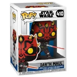 figurine funko pop - star wars : the clone wars n°410 - dark maul (52025)
