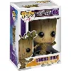 figurine pop - marvel les gardiens de la galaxie - groot dancing blue - funko pop