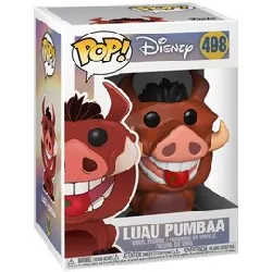 figurine pumbaa luau - le roi lion - funko pop disney 498