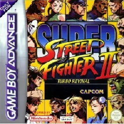 jeu gameboy advance gba super street fighter 2 turbo revival