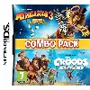 jeu nintendo 3ds combo pack - madagascar 3 the video game - the croods prehistoric party (import anglais)